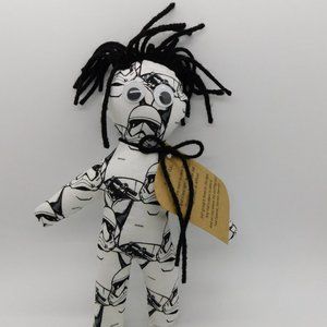 Dammit Doll on Storm Trooper Fabric